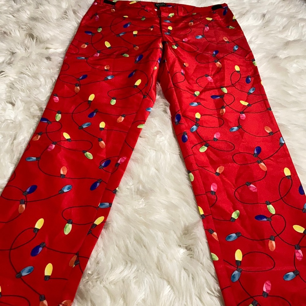 Red life of the party pants ( CHRISTMAS!!!!!)